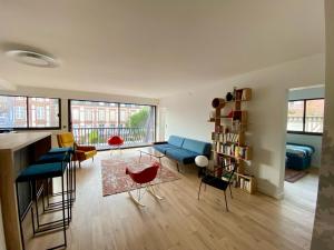 Appartements Au Nom du Zen 3 pieces avec terrasse coeur Deauville : photos des chambres