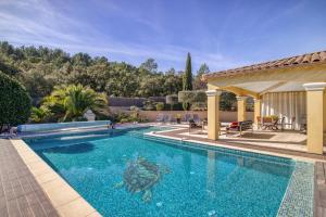Maisons de vacances Villa Le Saphir - Piscine chauffee et 3 chambres : photos des chambres