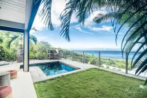 VILLA COCO DOREE avec vue panoramique sur l'océan - Stella Matutina