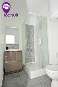 Loc'Nuit - Appartements Tout Confort - Hyper Centre AGEN : photos des chambres