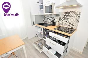 Loc'Nuit - Appartements Tout Confort - Hyper Centre AGEN : photos des chambres