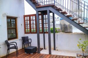 Galeón Nouveau (Apt 04). Terrace in The Oldtown