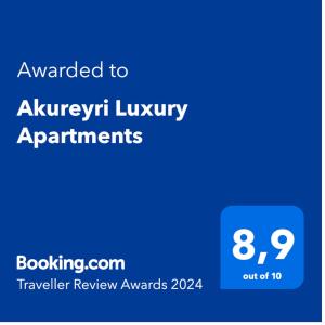 Akureyri Lux Apartments with hot tub access