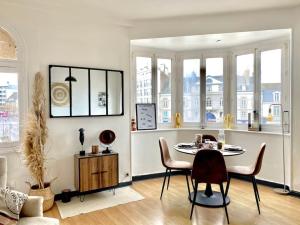 Appartements Le Cocon Briochin, grand appartement en plein centre de SaintBrieuc : photos des chambres
