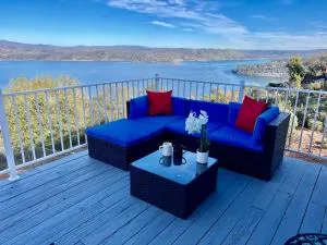 Exotic Lake View & Luxury living w AC, King beds, Pool tbl, Ping-Pong, BBQ, Deck, Boating, fishing, Hiking - Cobb