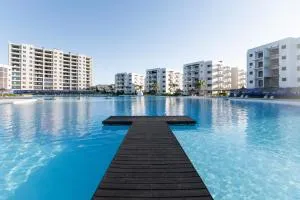 Bluu Lagoon-Hermoso depa con playa privada - Los Cerritos