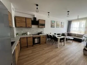 Kotlina Kłodzka - Apartament na wyłączność na Letniej , 63 m , 2 sypialnie , salon z aneksem kuchennym , balkon , podziemny garaż FREE - Żelazno