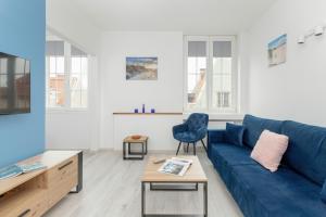 Apartment in Gdańsk Center with a Desk for Remote Work by Renters