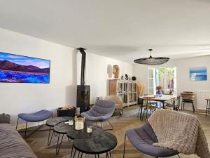 Maisons de vacances Maison familiale 12 couchages, spa et terrasse : photos des chambres