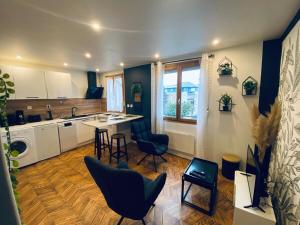 Appartements Casa Pasteur - Duplex Gauche : Appartement 1 Chambre Deluxe - Vue sur Ville