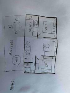 Maisons de vacances Mini house jaccuzi campagne proche mer&lac : photos des chambres