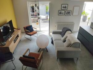 Maisons de vacances Villa pour 8 personnes avec SPA a 1 km de la plage : photos des chambres
