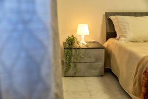 White lilium apartment