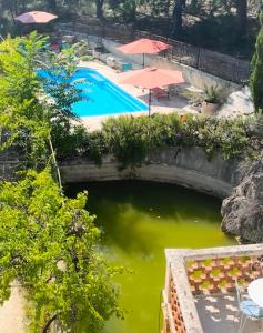B&B / Chambres d'hotes Suite Petite -Nice - SPA-JACUZZI - MASSAGE- SAUNA - 4 SAISONS - Piscine Chauffee Toute l'annee - POOL VIEW- Heated Pool 800m city centre Nyons : photos des chambres