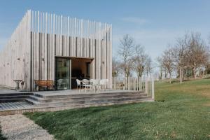 Maisons de vacances Maison face a la mer dans un domaine ecologique : photos des chambres