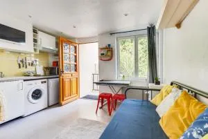 Studio calme proche Paris avec terrasse privative et jacuzzi en option - 伊尼