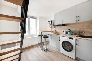 Appartements Duplex Lyon 9 totalement renove avec Parking : photos des chambres
