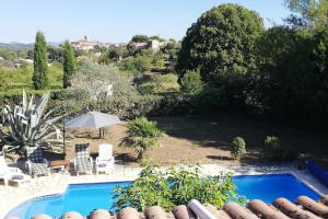 Maisons de vacances LA VALANAIS - Maison de Vacances entiere climatisee avec piscine privee : photos des chambres