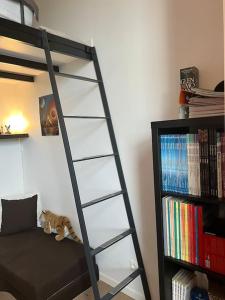 Appartements Superbe loft climatise a Suresnes avec terrasse : photos des chambres