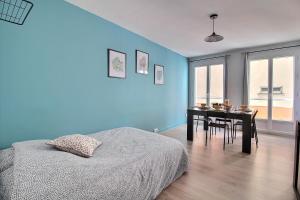 Appartements Studio Le Bourbon (31m²) : photos des chambres