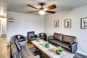 Fire Pit + Covered Patio: Bullhead City Escape!