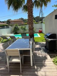 Maisons de vacances Ma belle maison piscine spa Avignon : photos des chambres