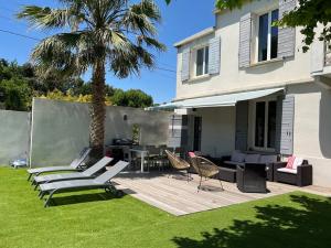 Maisons de vacances Ma belle maison piscine spa Avignon : photos des chambres