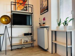 Łazienki Krolewskie Studio z Antresolą i widokiem