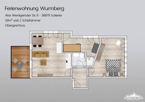 Auszeit-im-Harz Haus 1 Wohnung Wurmberg