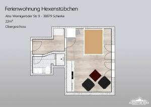 Auszeit-im-Harz Haus 1 Wohnung Hexenstübchen