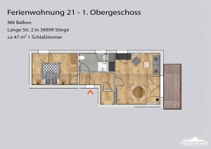 Auszeit-im-Harz Haus 5 Wohnung 21