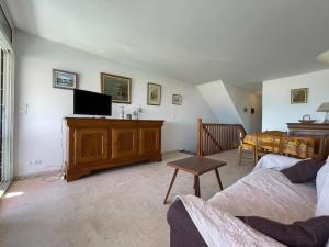 Duplex vue mer en résidence.