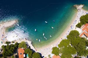 Seaside apartments with a swimming pool Brela, Makarska - 19834