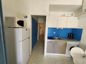 Studio alcôve 4 pers, parking, clim à 20m de la plage - FR-1-607-184