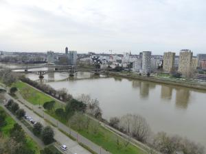 Appartements VULCAIN 4, 14eme, Ile de Nantes, vue exceptionnelle avec parking : photos des chambres