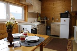 Chata na Orave so saunou a kúpacou kaďou