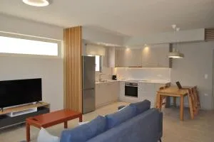 Sunny flat among olive trees, next to the beach - Módhion