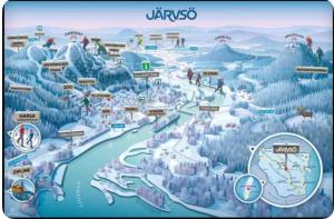 Lisa Lodge i Järvsö Ski and bike in and out