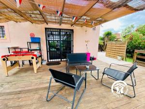 Le Cosy Occitan villa chaleureuse indépendante baignoire terrasse jardin