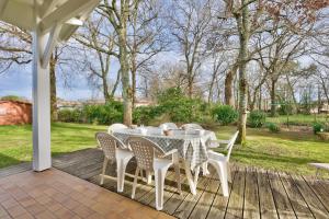 Maisons de vacances Lanton - 700m plage - Exterieur et charme : photos des chambres