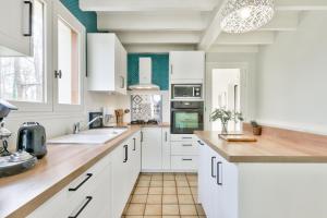 Maisons de vacances Lanton - 700m plage - Exterieur et charme : photos des chambres