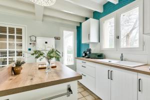 Maisons de vacances Lanton - 700m plage - Exterieur et charme : photos des chambres