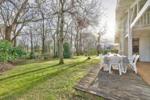 Maisons de vacances Lanton - 700m plage - Exterieur et charme : photos des chambres