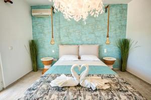 Villa Iannis in Almyrida slechts 350m van het Strand - Auto huren niet nodig - Gratis Samariakloof