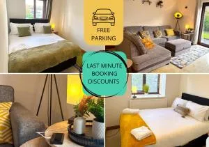 Contractor Stays by Furnished Accommodation Leeds - Free Van Parking on Driveway - Pool