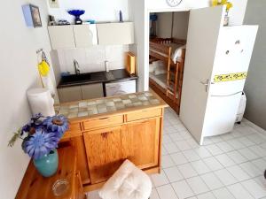 Appartements T2 climatise avec piscine, tennis et parking a 200 m des plages - FR-1-316-96 : photos des chambres