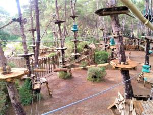 Appartements T2 climatise avec piscine, tennis et parking a 200 m des plages - FR-1-316-96 : photos des chambres