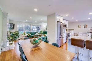 Modern Kirkland Home with Sauna and Outdoor Fireplace