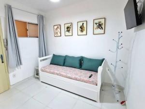 Canto do Forte - Apto acolhedor com Vista Mar