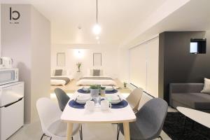 b hotel Heiwaodori 102 - Beautiful New 1BR Apartment for 6 ppl